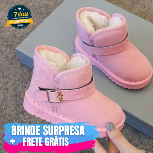 BOTINHA CONFORT™ - Mantenha os Pezinhos do Seu Bebê Quentinhos e Felizes! 🦶❄️ (Frete Grátis + Mimo Especial!)