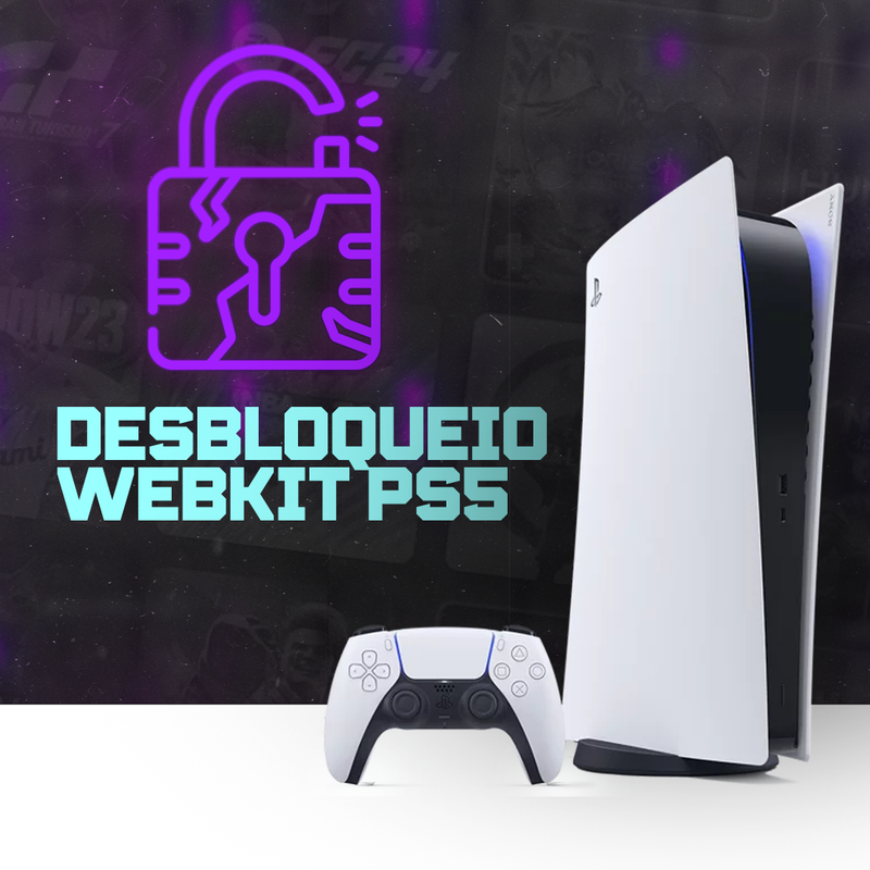 WebKit UnlockerPro - Desbloqueio PS5 com Pendrive + Tutorial Incluso - Frete Grátis!🚀