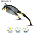 ÓCULOS de Ciclismo Profissional COMAXSUN com LENTES com Proteção UV 400 Tr90 - São 3 ESTILOS e 8 CORES Diferentes