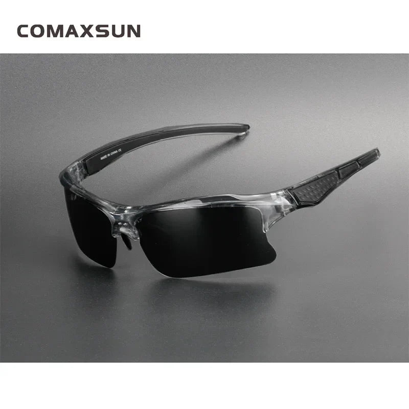 ÓCULOS de Ciclismo Profissional COMAXSUN com LENTES com Proteção UV 400 Tr90 - São 3 ESTILOS e 8 CORES Diferentes