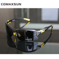 ÓCULOS de Ciclismo Profissional COMAXSUN com LENTES com Proteção UV 400 Tr90 - São 3 ESTILOS e 8 CORES Diferentes