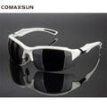 ÓCULOS de Ciclismo Profissional COMAXSUN com LENTES com Proteção UV 400 Tr90 - São 3 ESTILOS e 8 CORES Diferentes