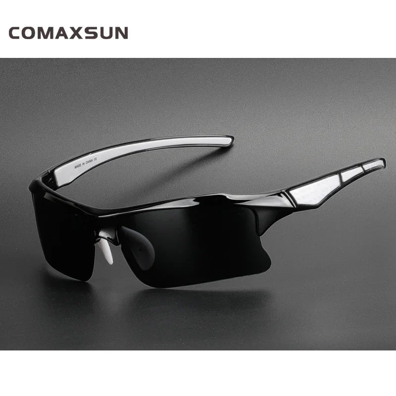 ÓCULOS de Ciclismo Profissional COMAXSUN com LENTES com Proteção UV 400 Tr90 - São 3 ESTILOS e 8 CORES Diferentes