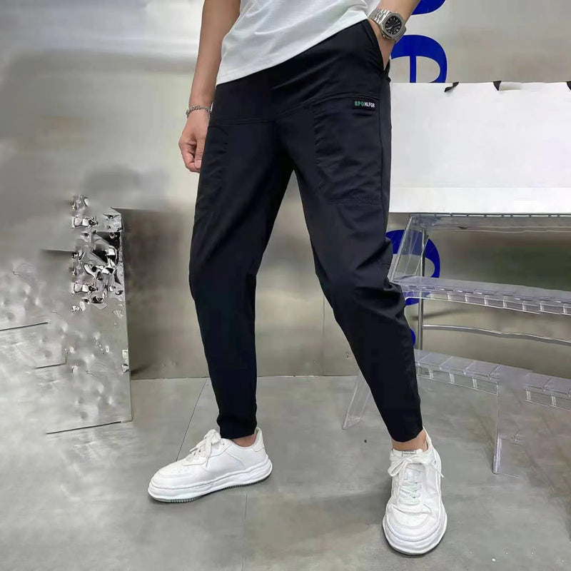 CALÇA CARGO Slim MASCULINA com BOLSOS Esportiva Casual STREETWEAR