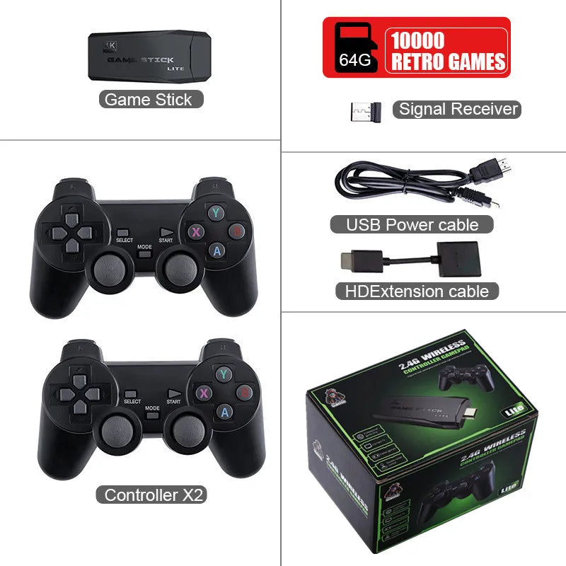 Video GAME RETRÔ Havebox 2 CONTROLES 1000/3500 JOGOS - 32GB e 64GB