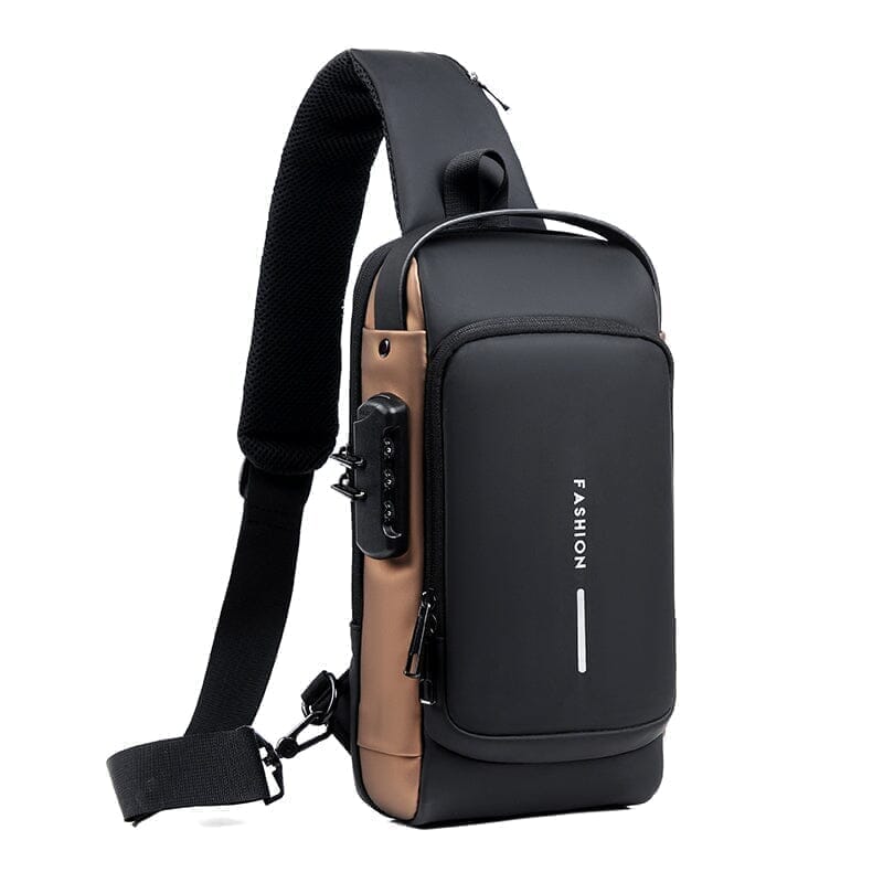 Mochila ANTI-FURTO com Senha USB SLIM BAG