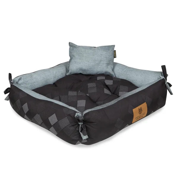 Cama para Cachorro Com Lacinhos Geração Animal + Tapete e Travesseiro 🌟OFERTA EXCLUSIVA HOJE]