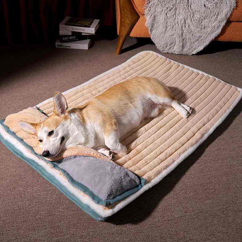 Cama para Pets Lavável Com Zíper e Travesseiro Removível