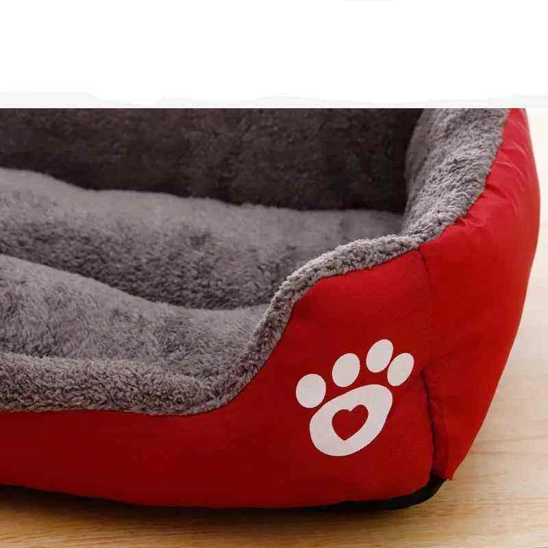 Cama Pet Retangular de Algodão | Para Cães e Gatos