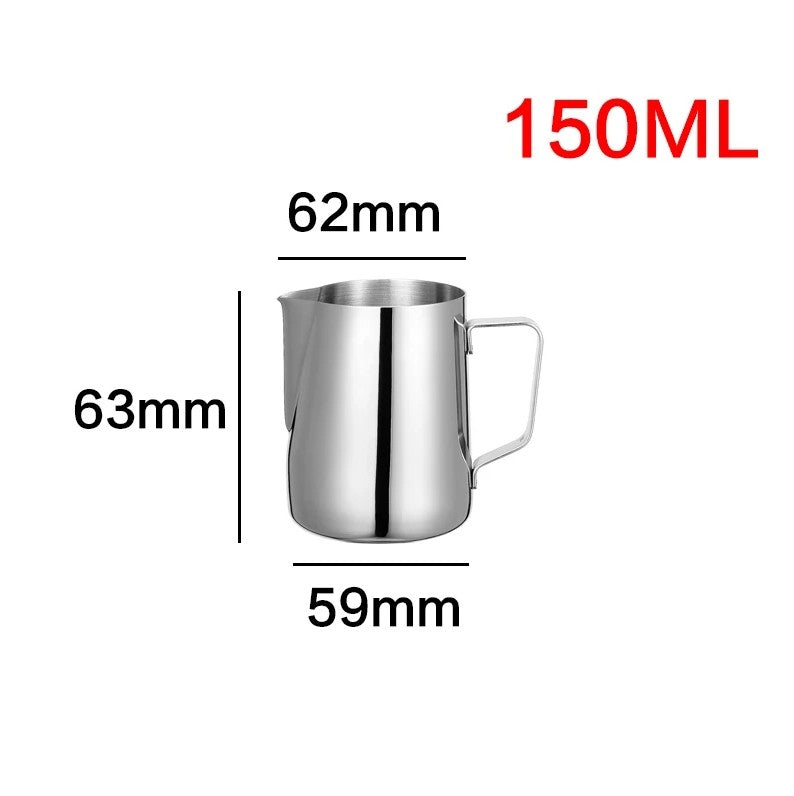 Jarra Leiteira Pitcher Cremeira Americana em aço inox