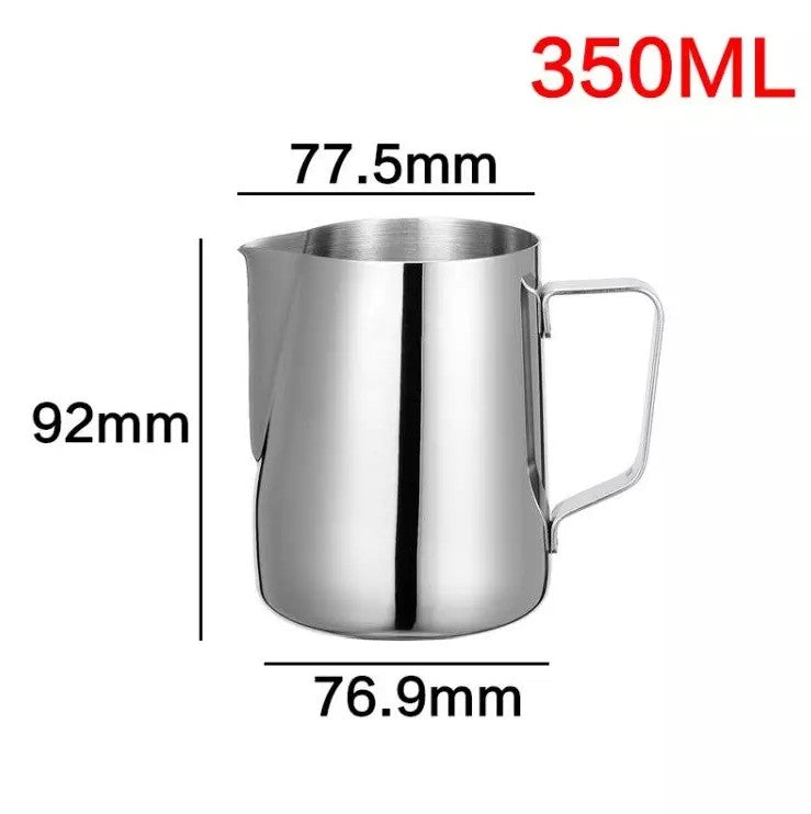 Jarra Leiteira Pitcher Cremeira Americana em aço inox