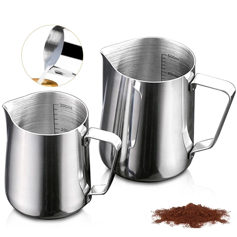 Jarra Leiteira Pitcher Cremeira Americana em aço inox