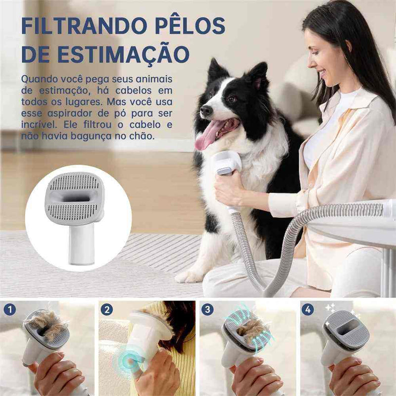 Kit de Tosa Higiênica para Pets 5 em 1 + Acessórios