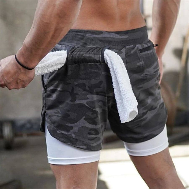 SHORTS para TREINO 2 em 1 Esporte Air Effect