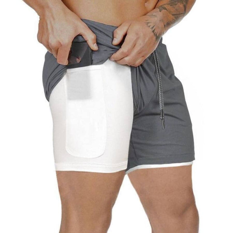 SHORTS para TREINO 2 em 1 Esporte Air Effect