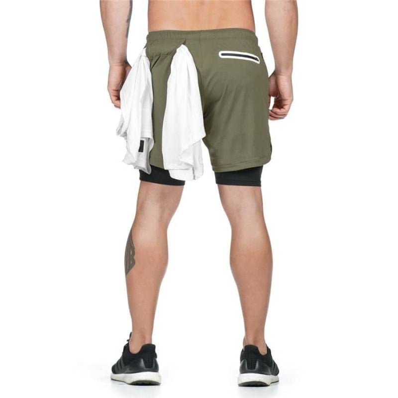 SHORTS para TREINO 2 em 1 Esporte Air Effect